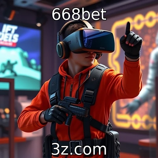 Adoção de tecnologias de realidade virtual nos jogos | 668bet